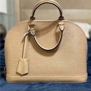 Louis Vuitton Epi Alma BB Galet